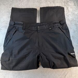 Arctix Snow Pants Men 3XL Tall Black Insulated Cargo Ski